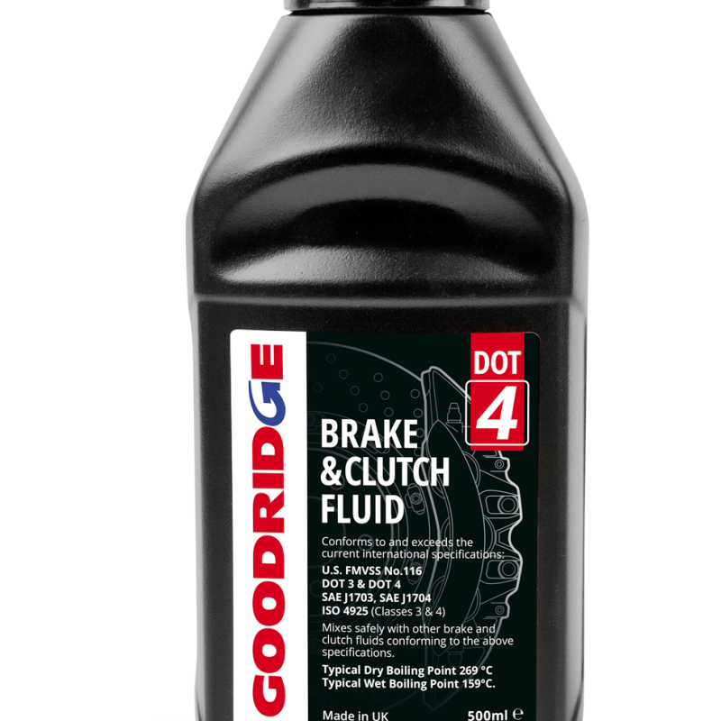 Goodridge 500ML Performance Dot 4 Brake Fluid - Single-Brake Fluid-Goodridge-GRIBF20500-SMINKpower Performance Parts