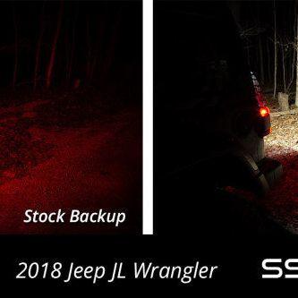 Diode Dynamics 18-21 Jeep JL Wrangler SS30 Rear Hardtop Bracket Kit - White Flood - SMINKpower Performance Parts DIODD6110 Diode Dynamics