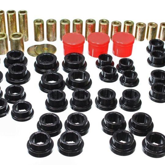 Energy Suspension 02-09 350Z / 03-07 Infiniti G35 Coupe Black Rear Control Arm Bushing Set-Bushing Kits-Energy Suspension-ENG7.3122G-SMINKpower Performance Parts