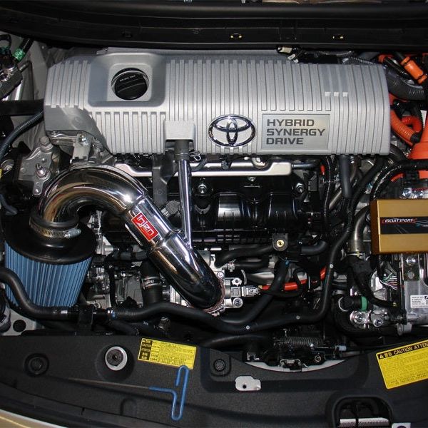 Injen 10-13 Toyota Prius 1.8L 4cyl / 11-13 Lexus CT 200H Hybrid Blk C/A Intake w/ MR Tech/Air Fusion - SMINKpower Performance Parts INJSP2090BLK Injen