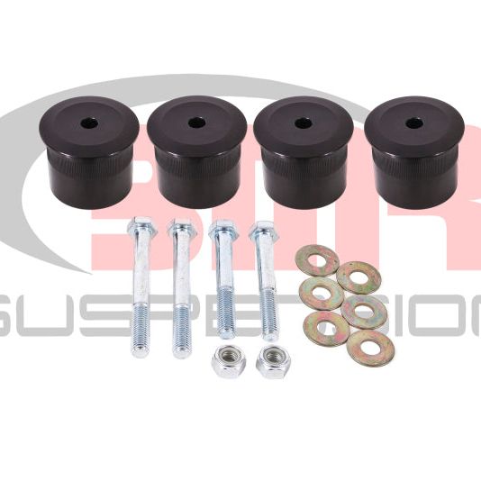 BMR 15-17 S550 Mustang Differential Bushing Kit (Aluminum) - Black-Differential Bushings-BMR Suspension-BMRBK050-SMINKpower Performance Parts