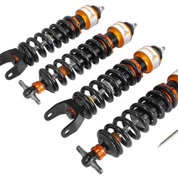aFe Control PFADT Series Featherlight Single Adj Drag Racing Coilover System; 97-13 Chevy Corvette - SMINKpower Performance Parts AFE430-401002-N aFe
