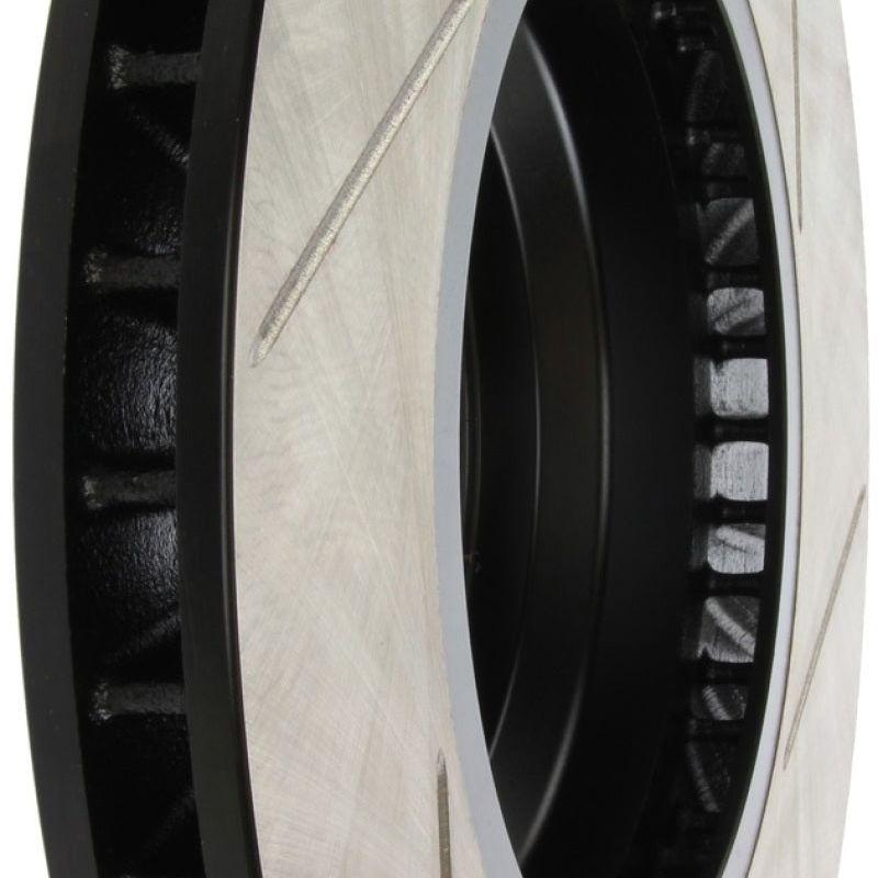 StopTech 07-13 BMW 335I Slotted Right Side Sport Brake Rotor-Brake Rotors - Slotted-Stoptech-STO126.34093SR-SMINKpower Performance Parts