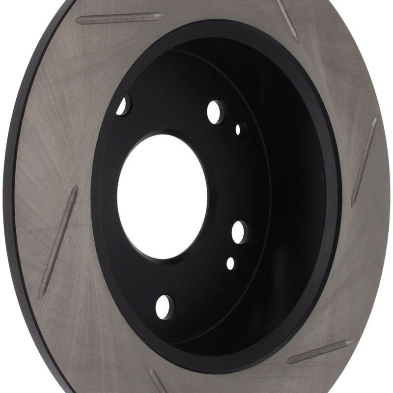 StopTech Power Slot Slotted 02-06 Acura RSX Incl. Type S / 97-01 Integra Type R Rear Right Rotor-Brake Rotors - Slotted-Stoptech-STO126.40042SR-SMINKpower Performance Parts