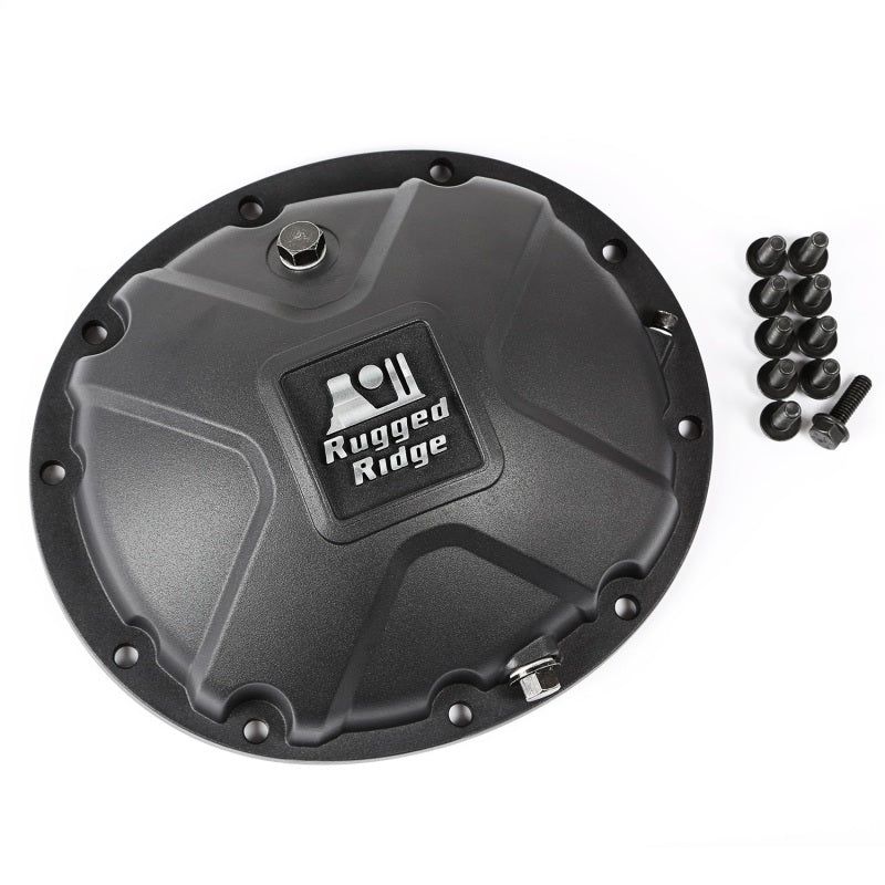 Rugged Ridge Boulder Aluminum Differential Cover 84-06 D35 - SMINKpower Performance Parts RUG16595.14 Rugged Ridge