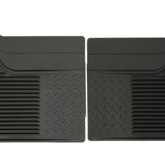 Husky Liners 80-12 Ford F-150/00-05 Ford Excursion Heavy Duty Black 2nd Row Floor Mats-Floor Mats - Rubber-Husky Liners-HSL52011-SMINKpower Performance Parts