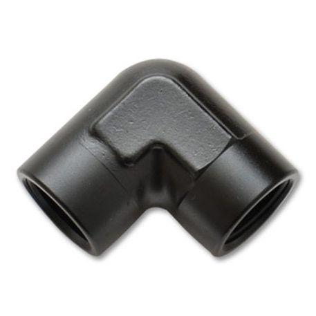 Vibrant 1/8in NPT 90 Degree Female Pipe Coupler Fitting-Fittings-Vibrant-VIB11320-SMINKpower Performance Parts