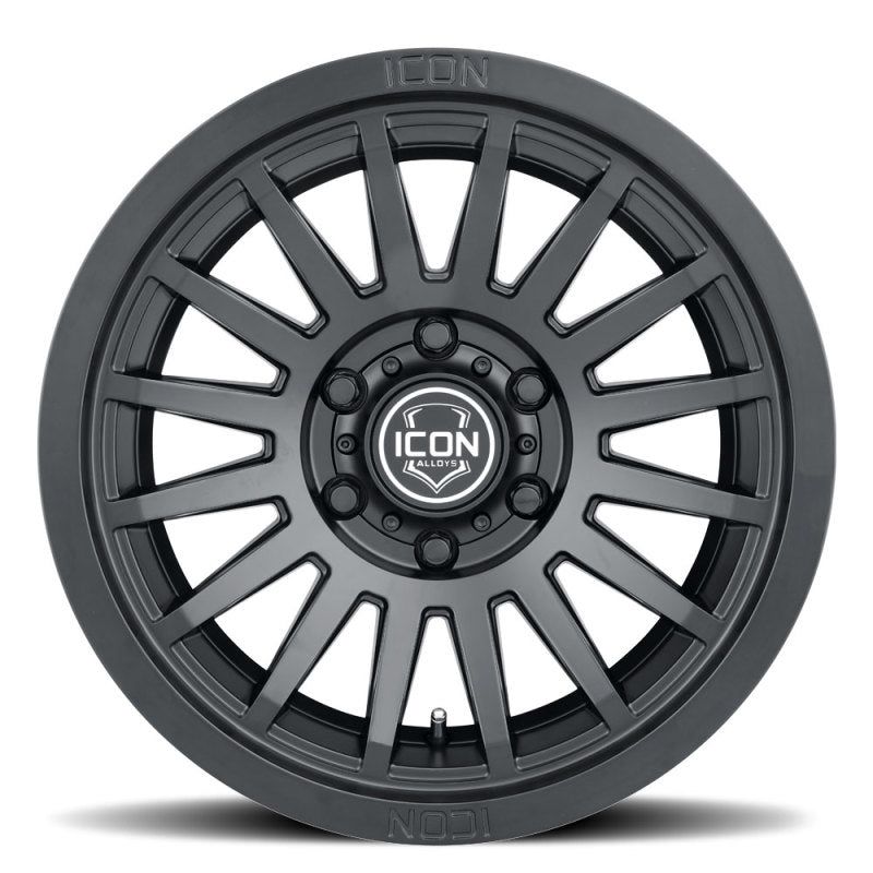ICON Recon SLX 17x8.5 5x5.5 BP 0mm Offset 4.75in BS 77.9mm Bore Satin Black Wheel - SMINKpower Performance Parts ICO3617858547SB ICON