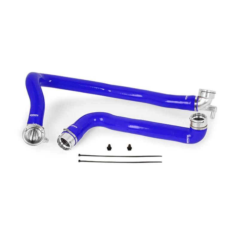 Mishimoto 11-16 Ford 6.7L Powerstroke Blue Silicone Hose Kit - SMINKpower Performance Parts MISMMHOSE-F2D-11BL Mishimoto
