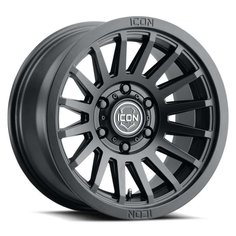 ICON Recon SLX 17x8.5 5x4.5 0mm Offset 4.75in BS 71.5mm Bore Satin Black Wheel - SMINKpower Performance Parts ICO3617856547SB ICON