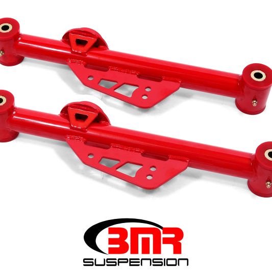 BMR 99-04 Mustang Non-Adj. Lower Control Arms (Polyurethane) - Red - SMINKpower Performance Parts BMRTCA015R BMR Suspension