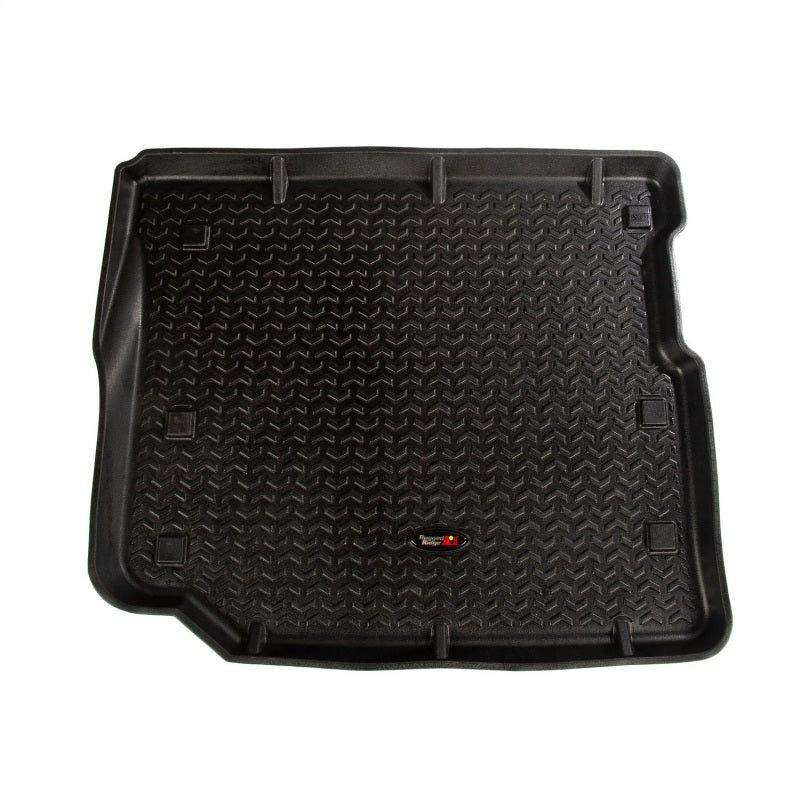 Rugged Ridge Floor Liner Cargo Black 18-21 Jeep Wrangler JL 4 Dr (Excl. 4XE Models)-Floor Mats - Rubber-Rugged Ridge-RUG12975.49-SMINKpower Performance Parts