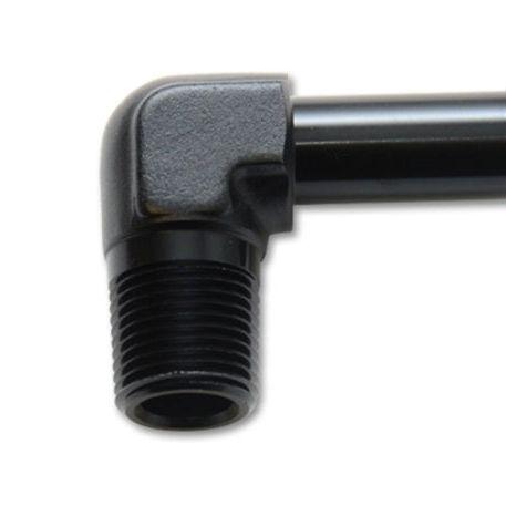 Vibrant 3/4 NPT to 3/4in Barb Straight Fitting 90 Deg Adapter - Aluminum - SMINKpower Performance Parts VIB11234 Vibrant