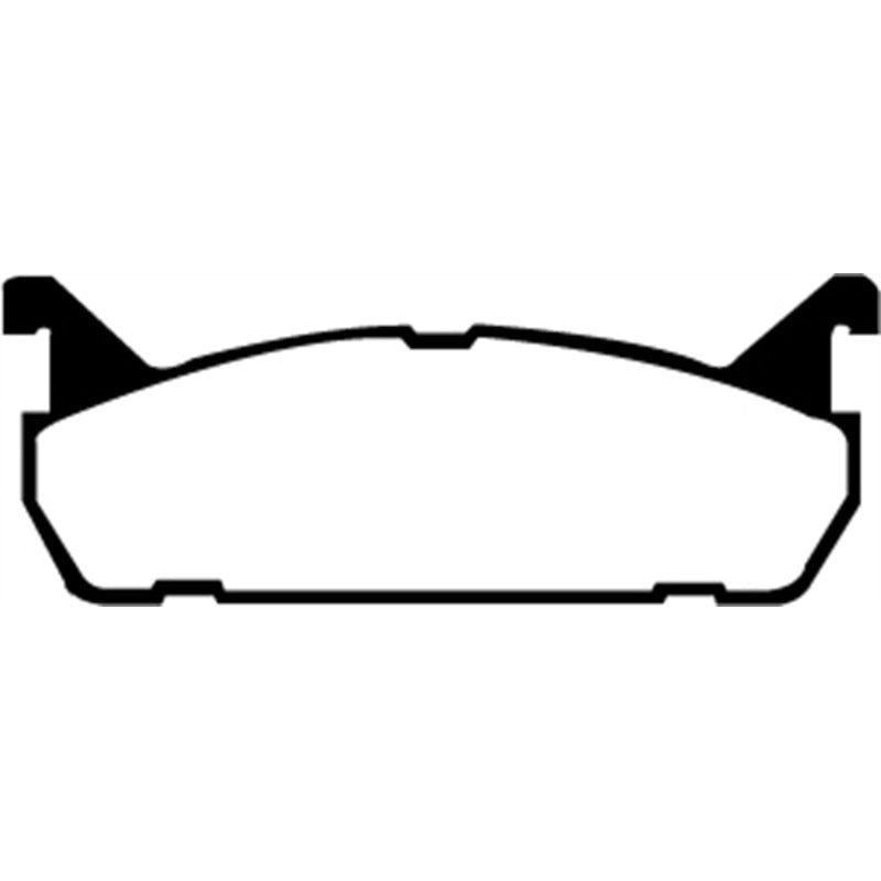 EBC 91-96 Ford Escort 1.8 Greenstuff Rear Brake Pads-Brake Pads - Performance-EBC-EBCDP2828-SMINKpower Performance Parts