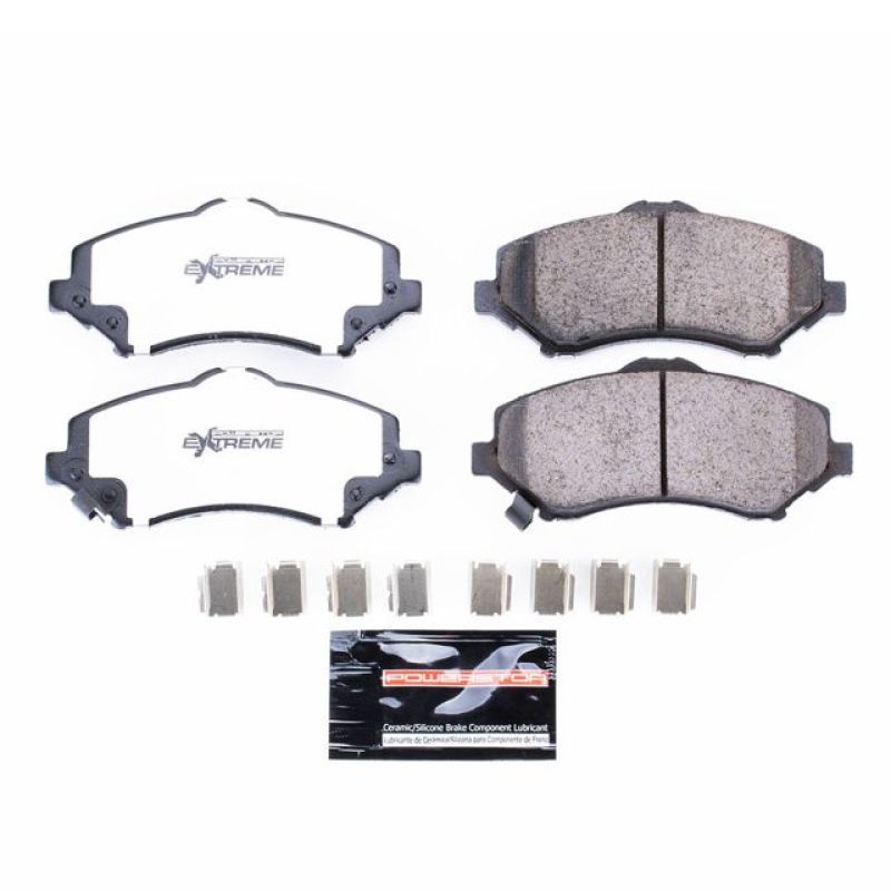 Power Stop 08-16 Chrysler Town & Country Front Z36 Truck & Tow Brake Pads w/Hardware - SMINKpower Performance Parts PSBZ36-1273 PowerStop