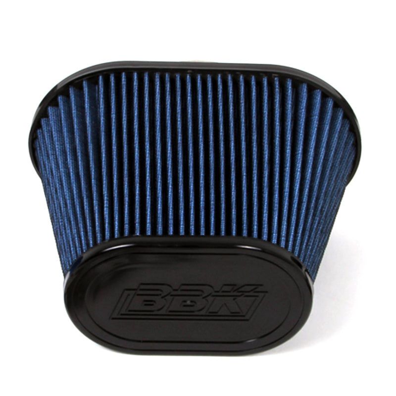 BBK 86-93 Mustang 5.0 Cold Air Intake Kit - Fenderwell Style - Blackout Finish-Cold Air Intakes-BBK-BBK15575-SMINKpower Performance Parts