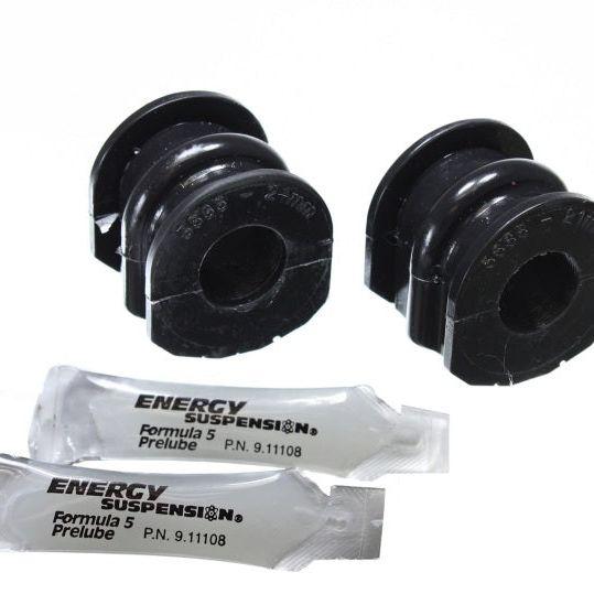 Energy Suspension 03-07 Infiniti G-35 Coupe RWD / 02-09 350Z Black 21mm Rear Sway Bar Frame Bushings-Bushing Kits-Energy Suspension-ENG7.5127G-SMINKpower Performance Parts