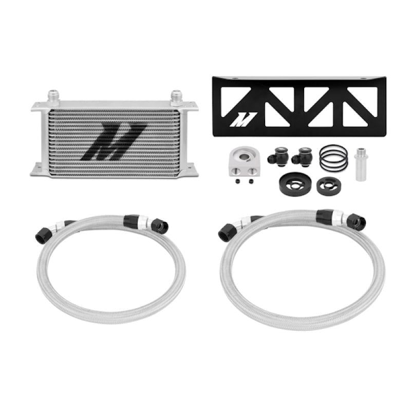 Mishimoto 13+ Subaru BRZ / 13+ Scion FR-S Oil Cooler Kit - Silver-Oil Coolers-Mishimoto-MISMMOC-BRZ-13-SMINKpower Performance Parts