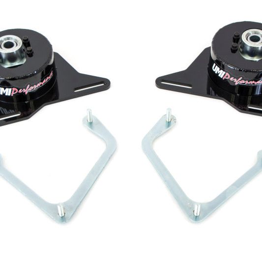 UMI Performance 82-92 GM F-Body Spherical Caster/Camber Plates - SMINKpower Performance Parts UMI2040-B UMI Performance