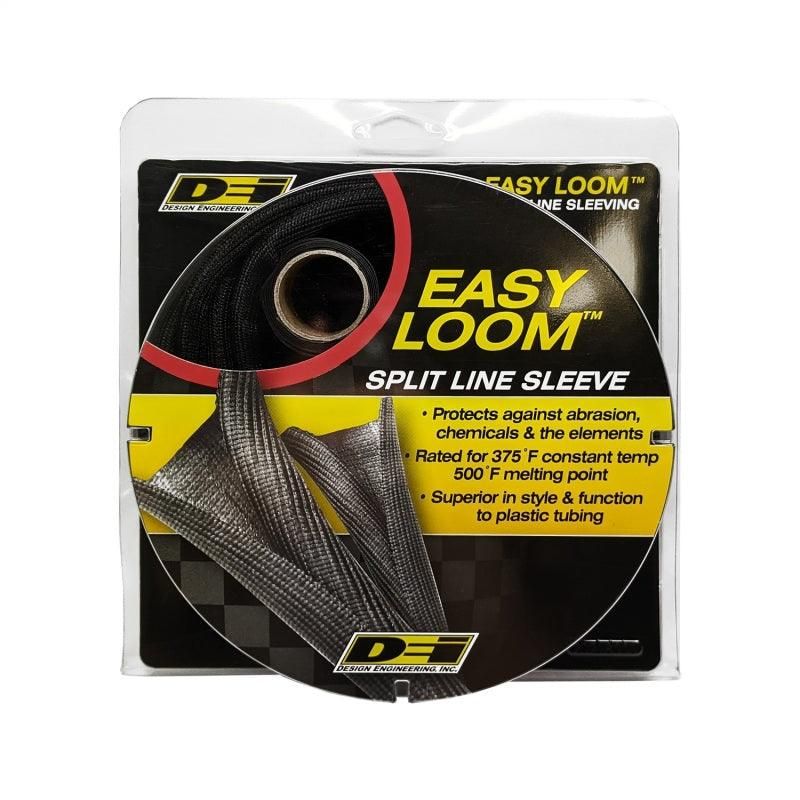 DEI Split Wire Sleeve Easy Loom 5mm-3/16in x 20 Black - SMINKpower Performance Parts DEI10650 DEI