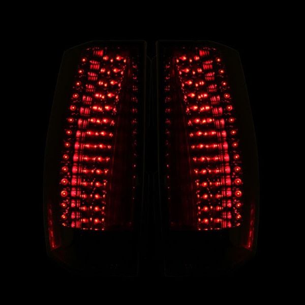 ANZO 2007-2011 Cadillac Escalade LED Taillights Chrome - SMINKpower Performance Parts ANZ321287 ANZO