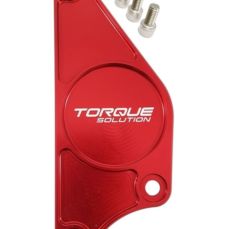 Torque Solution Billet Aluminum Cam Plate (Red): Subaru BRZ / Scion FR-S 2013+-Cam Covers-Torque Solution-TQSTS-CAM-PLTR-SMINKpower Performance Parts