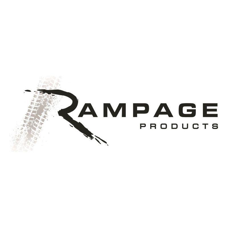 Rampage 2018-2019 Jeep Wrangler(JL) Unlimited Sport 4-Door Mesh Shade Top - Extended - Black - SMINKpower Performance Parts RAM92525 Rampage