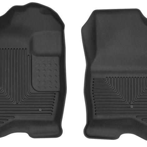 Husky Liners 2015 Ford Explorer X-Act Contour Black Floor Liners-Floor Mats - Rubber-Husky Liners-HSL53331-SMINKpower Performance Parts