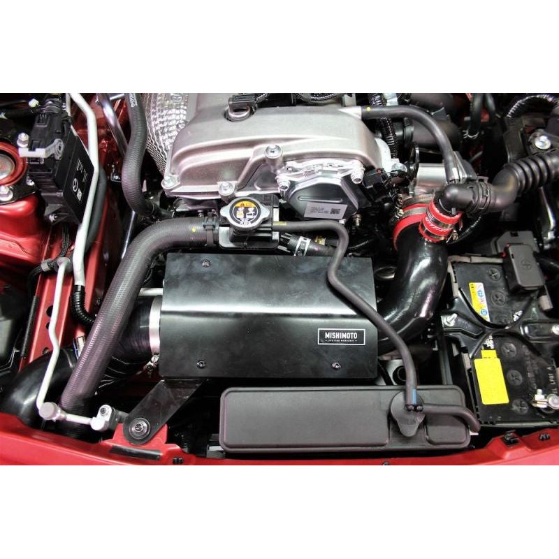 Mishimoto 2016+ Mazda Miata Performance Intake - Wrinkle Red-Cold Air Intakes-Mishimoto-MISMMAI-MIA-16WRD-SMINKpower Performance Parts