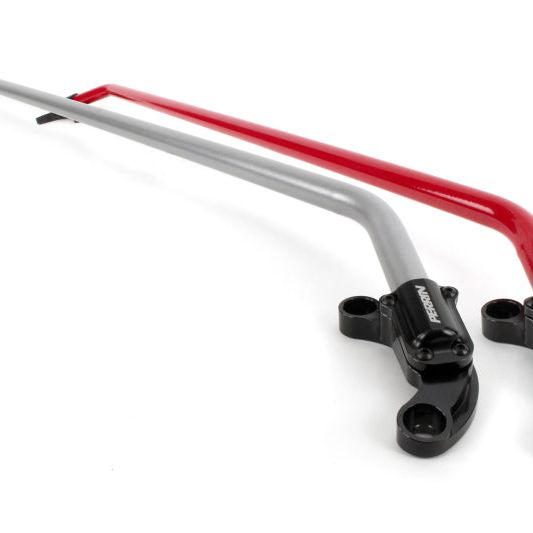 Perrin Honda Civic Type R / Si Front Strut Brace - Glossy Red w/ Black Feet-Strut Bars-Perrin Performance-PERPHP-SUS-050GRD-SMINKpower Performance Parts