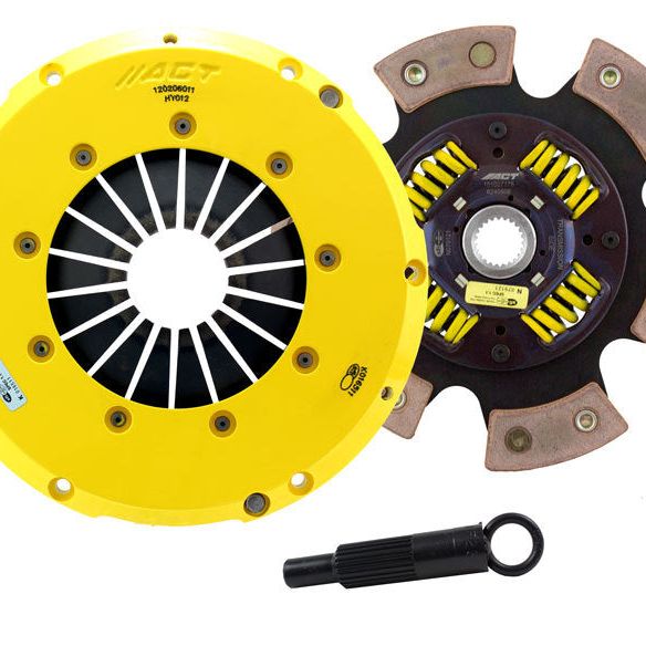 ACT 2010 Hyundai Genesis Coupe HD/Race Sprung 6 Pad Clutch Kit-Clutch Kits - Single-ACT-ACTHY3-HDG6-SMINKpower Performance Parts