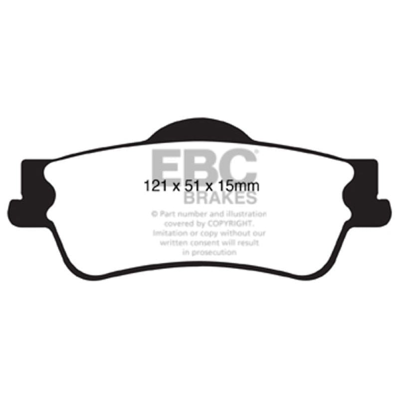 EBC 11+ Chevrolet Caprice 3.6 Yellowstuff Rear Brake Pads-Brake Pads - Performance-EBC-EBCDP41834R-SMINKpower Performance Parts