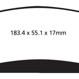 EBC 11+ Chrysler 300C 5.7 Redstuff Front Brake Pads-Brake Pads - Performance-EBC-EBCDP32139C-SMINKpower Performance Parts