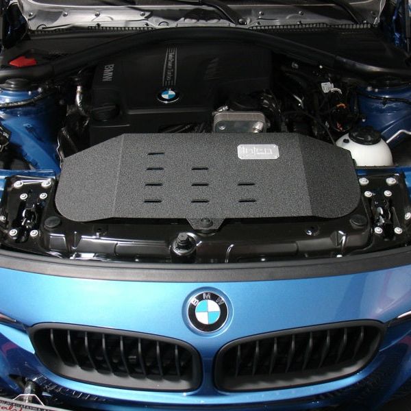 Injen 12-16 BMW 328i F30 N20/N26 2.0L (t) 4cyl Wrinkle Black Short Ram Intake w/ MR Tech & Air Box-Cold Air Intakes-Injen-INJSP1122WB-SMINKpower Performance Parts