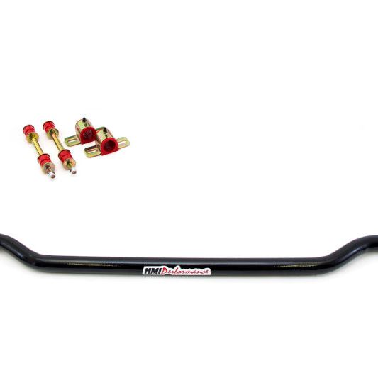 UMI Performance 64-72 GM A-Body 1-1/4in Solid Front Sway Bar - Black - SMINKpower Performance Parts UMI4035-B UMI Performance