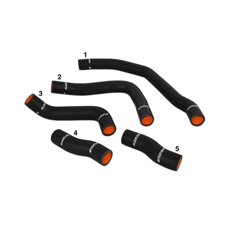 Mishimoto 90-99 Toyota MR2 Turbo Black Silicone Hose Kit-Hoses-Mishimoto-MISMMHOSE-MR2-90BK-SMINKpower Performance Parts