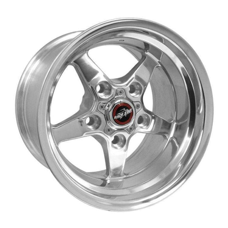Race Star 92 Drag Star 15x10.00 5x135bc 5.25bs Direct Drill Polished Wheel - SMINKpower Performance Parts RST92-510540DP Race Star