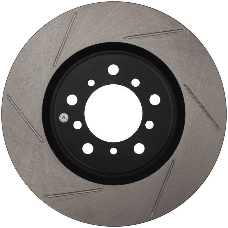 StopTech Power Slot BMW (E46) Front Right Slotted Rotor-Brake Rotors - Slotted-Stoptech-STO126.34059SR-SMINKpower Performance Parts