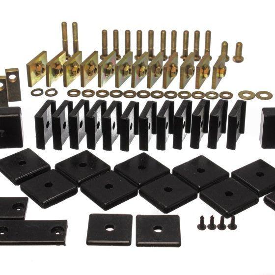 Energy Suspension Toy Land Cruiser Bodymount Set - Black-Bushing Kits-Energy Suspension-ENG8.4104G-SMINKpower Performance Parts