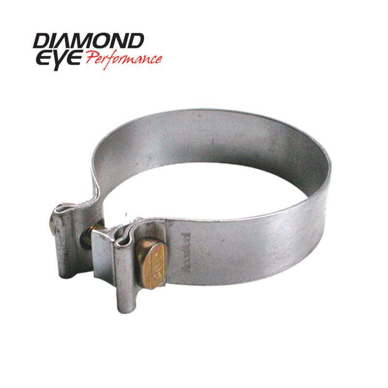 Diamond Eye CLAMP Band 4in METRIC HARDWARE AL-Clamps-Diamond Eye Performance-DEPBC400A-SMINKpower Performance Parts