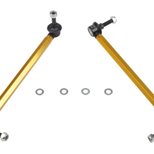 Whiteline 02-06 R53 & 06+ R56 Mini Cooper S Front Swaybar link kit-adjustable ball end links-Sway Bar Endlinks-Whiteline-WHLKLC105-SMINKpower Performance Parts