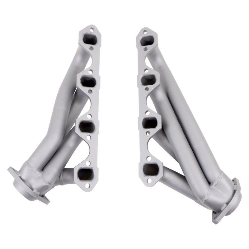 BBK 79-93 Mustang 351 Swap Shorty Unequal Length Exhaust Headers - 1-5/8 Titanium Ceramic - SMINKpower Performance Parts BBK1511 BBK