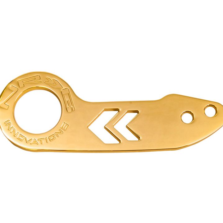 NRG Universal Rear Tow Hook - Gold Dip-Tow Hooks-NRG-NRGTOW-110GD-SMINKpower Performance Parts