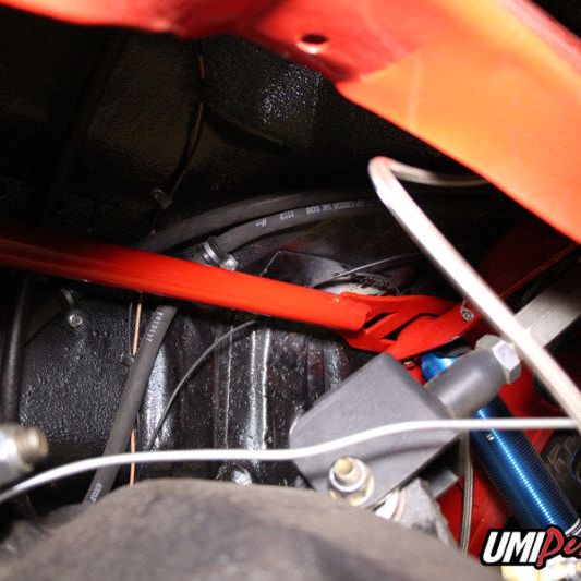 UMI Performance 68-72 GM A-Body Rear Shock Tower Brace Bolt In - SMINKpower Performance Parts UMI4058-B UMI Performance