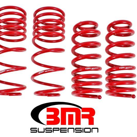 BMR 93-02 F-Body Handling Version Lowering Spring Kit (Set Of 4) - Red - SMINKpower Performance Parts BMRSP090R BMR Suspension