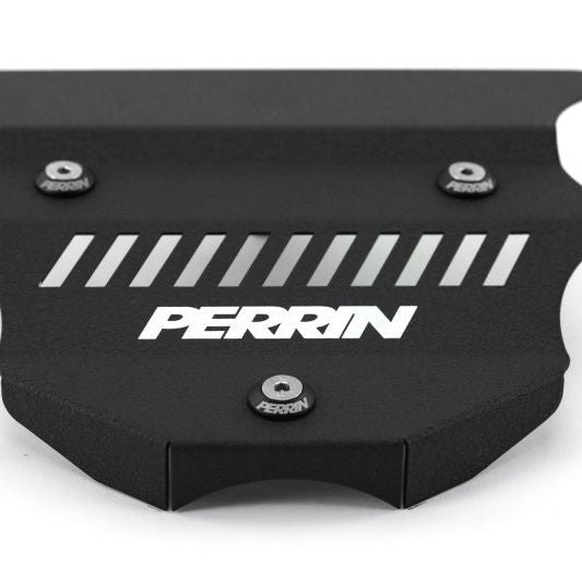 Perrin 2022+ Subaru BRZ / Toyota GR86 Engine Cover - Black Wrinkle - SMINKpower Performance Parts PERPSP-ENG-162BK Perrin Performance