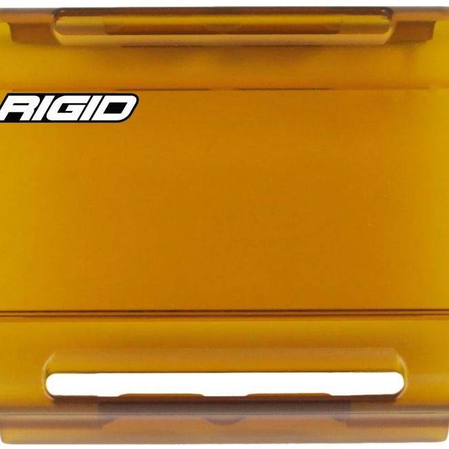 Rigid Industries 4in E-Series Light Cover - Yellow-Light Covers and Guards-Rigid Industries-RIG104933-SMINKpower Performance Parts