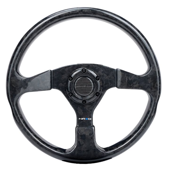 NRG Forged Carbon Fiber Steering Wheel 350mm - nrg-forged-carbon-fiber-steering-wheel-350mm