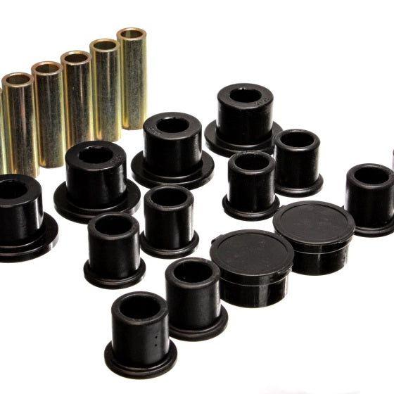 Energy Suspension 98-11 Ford Ranger Black Rear Leaf Spring Bushing Set-Bushing Kits-Energy Suspension-ENG4.2154G-SMINKpower Performance Parts