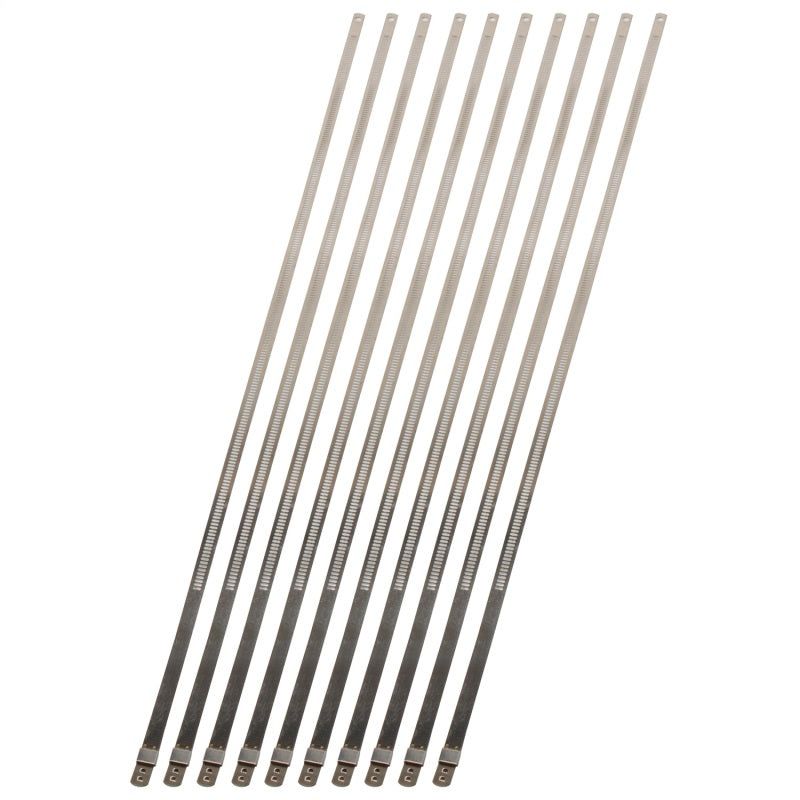 DEI Stainless Steel Positive Locking Tie 1/4in (7mm) x 20in - 10 per pack - SMINKpower Performance Parts DEI10210 DEI